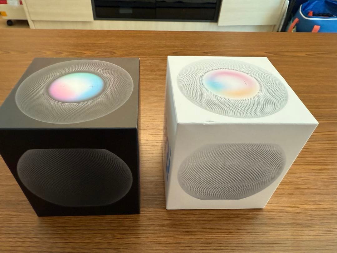 【2台セット】Apple Pod mini（ブラック & ホワイト）