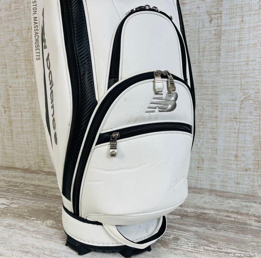 New Balance Golf ツアータイプ 立体ロゴ　キャディバッグ9.5型