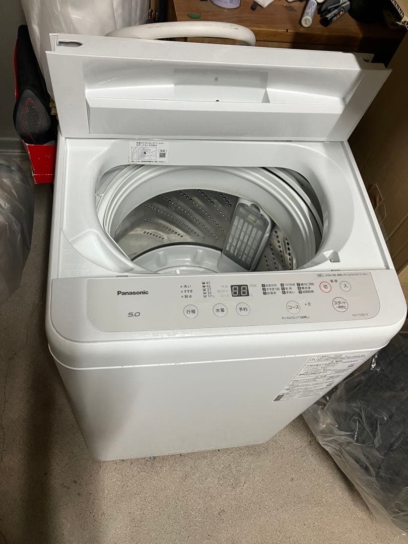 Panasonic 洗濯機　NA-F50B14 5キロ　2020年式