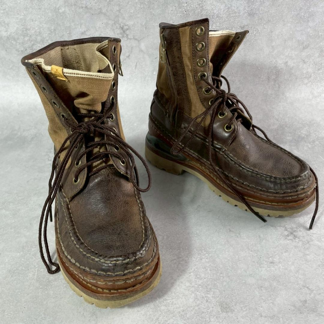 希少　visvim　GRIZZLY BOOTS　グリズリーブーツ　茶色　US8