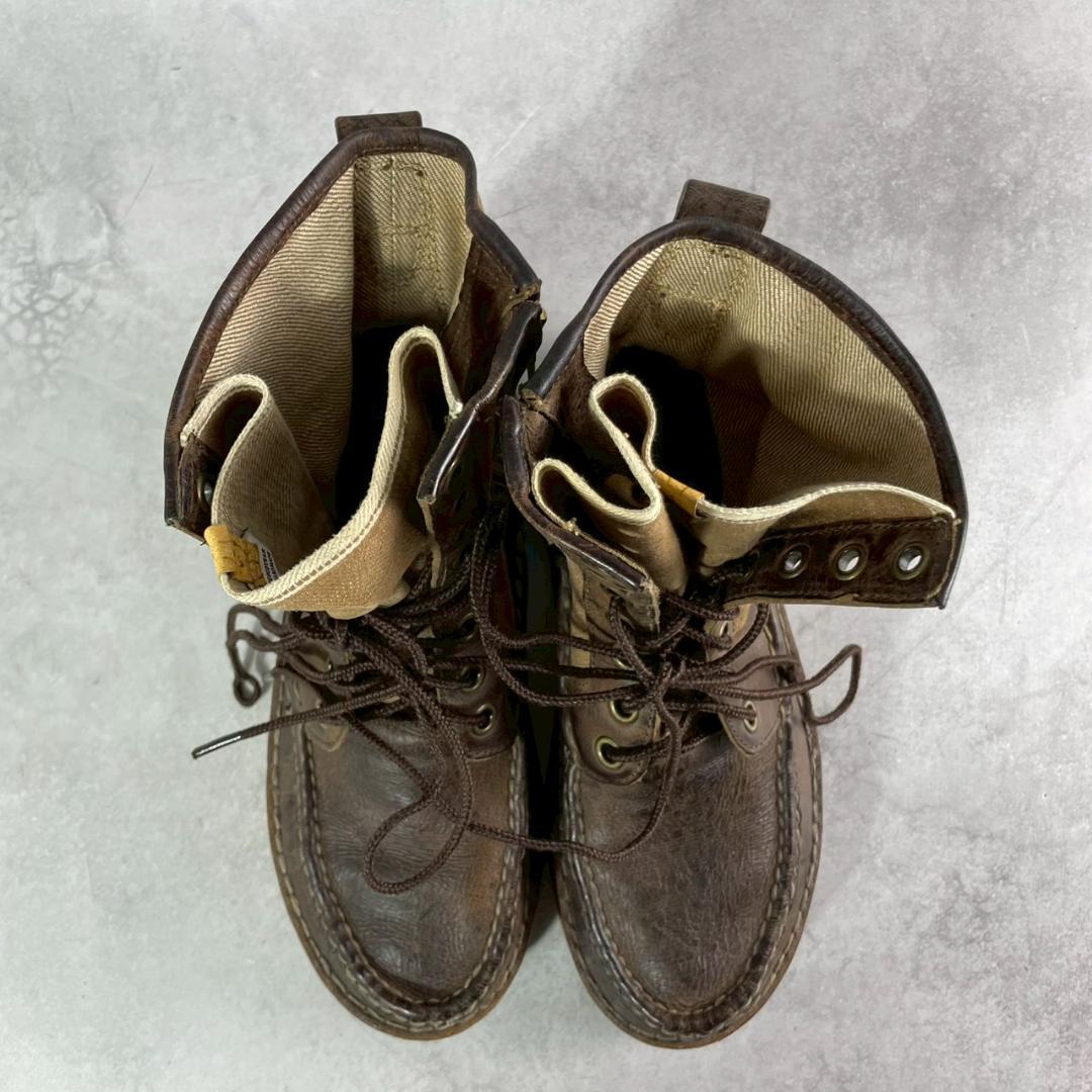 希少　visvim　GRIZZLY BOOTS　グリズリーブーツ　茶色　US8