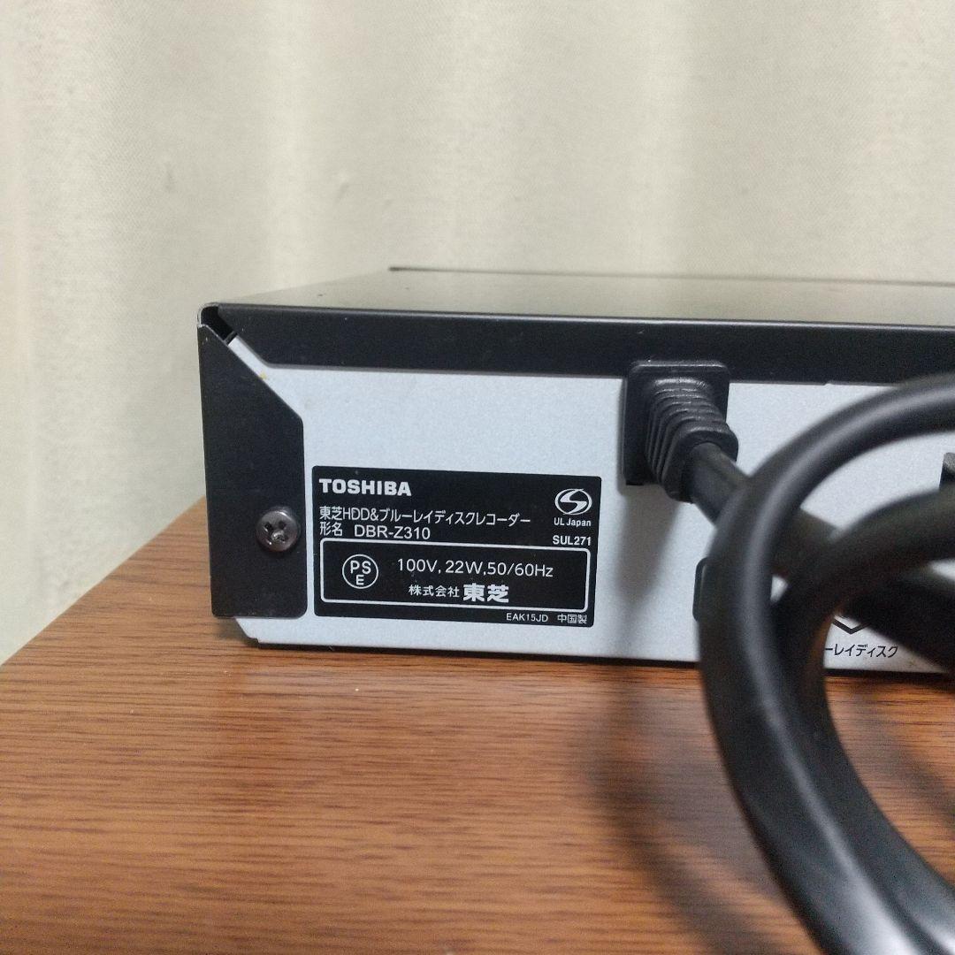 TOSHIBA ブルーレイレコーダー DBR-Z310