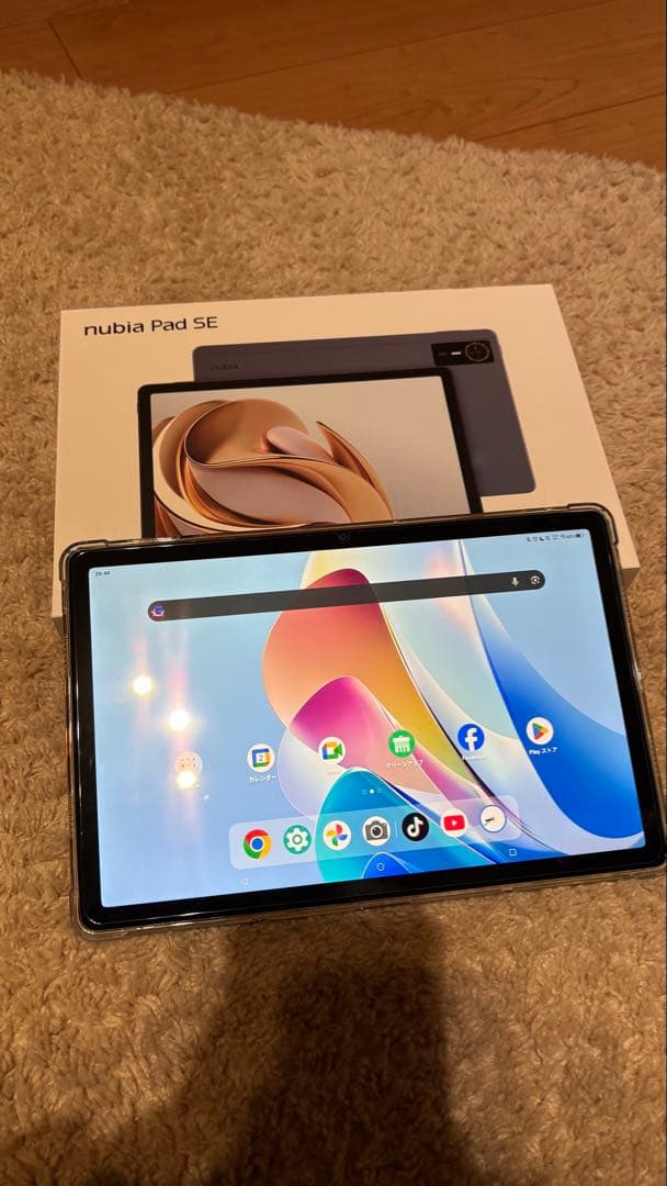 nubia pad se ケースフィルム付き