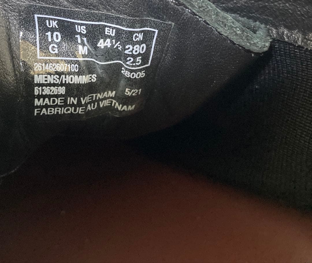 美品 クラークス ワラビーブーツ ゴアテックス 28 本革 防水 ビブラム 黒