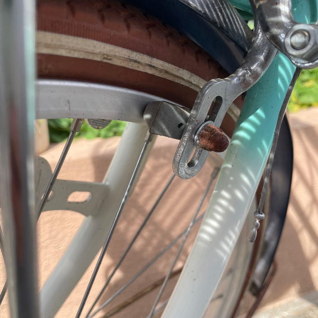 サイクルジョイ 子供用自転車 ジュニア ミントグリーン