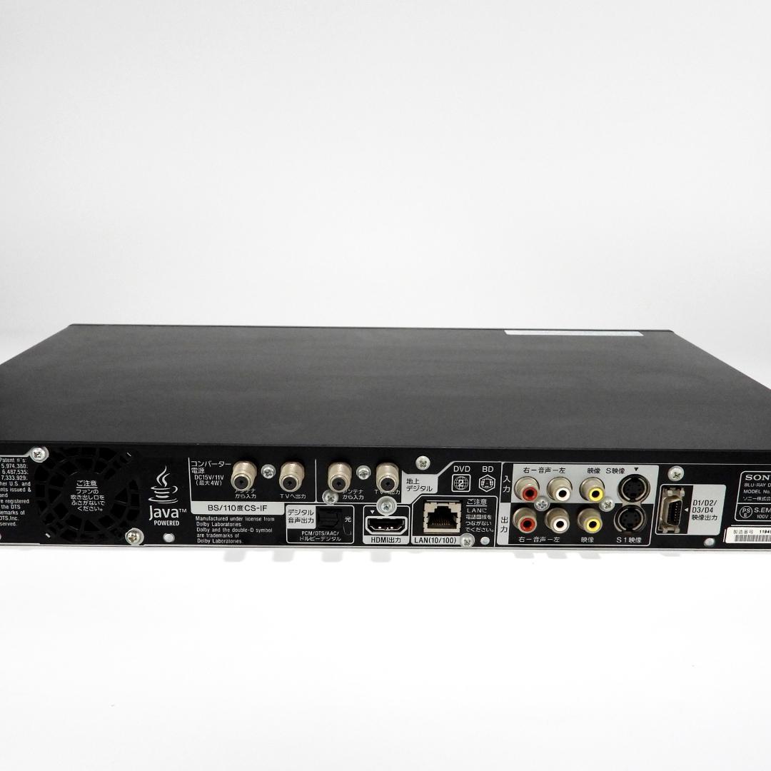 SONY ブルーレイプレーヤー BDZ-AT30OS 動作確認済み