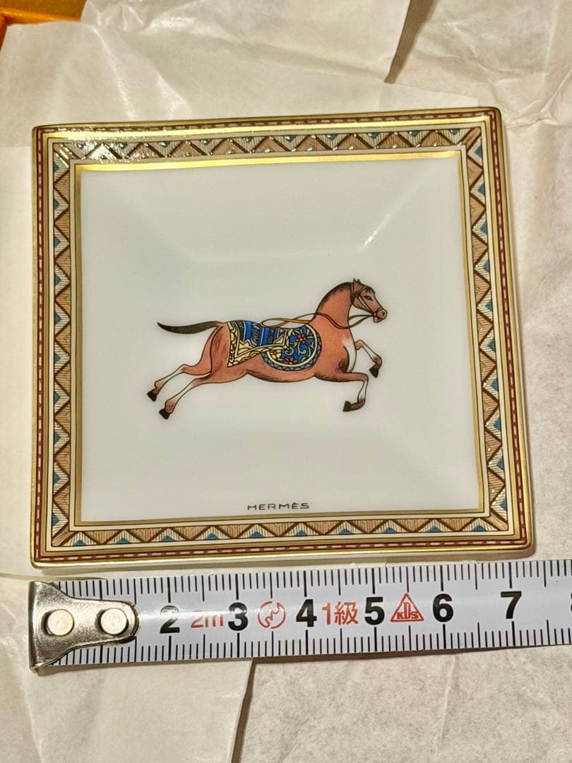 エルメス ◼️ミニスクエアプレート◼️小皿