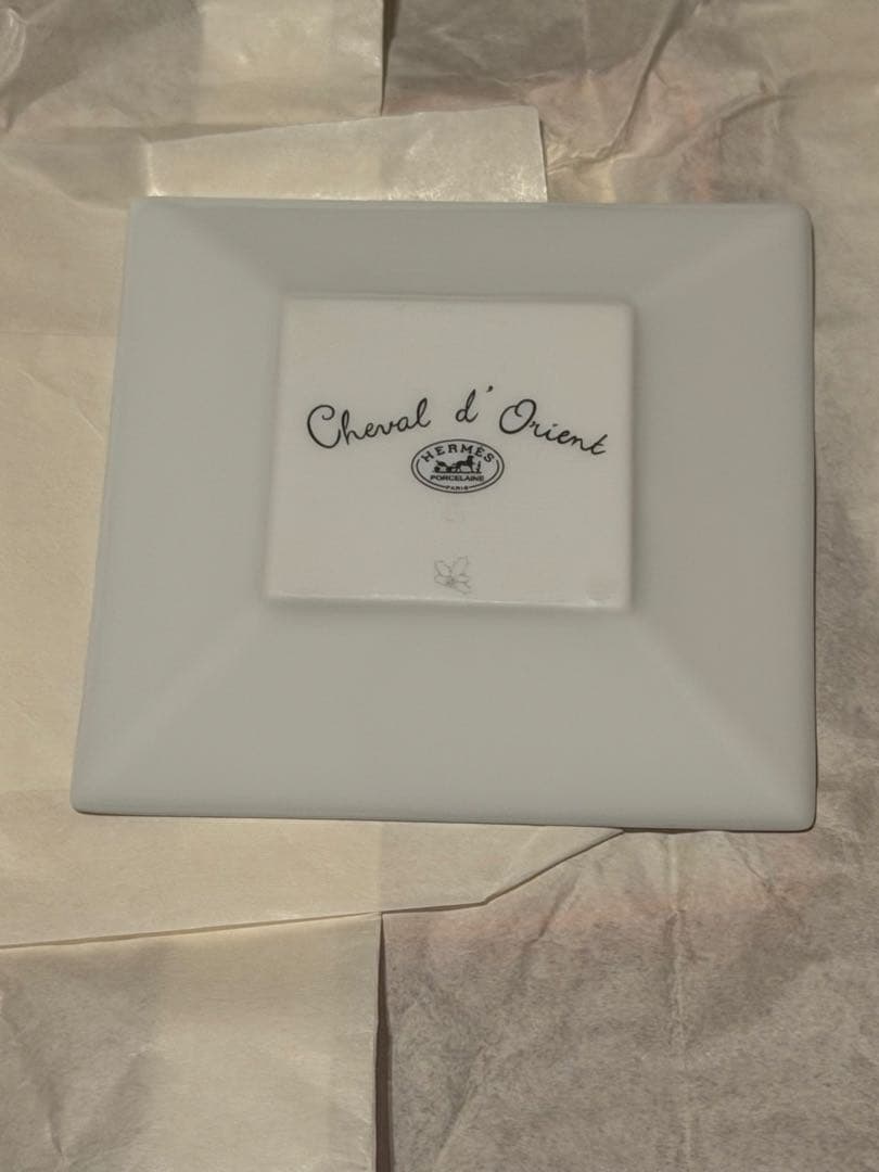 エルメス ◼️ミニスクエアプレート◼️小皿