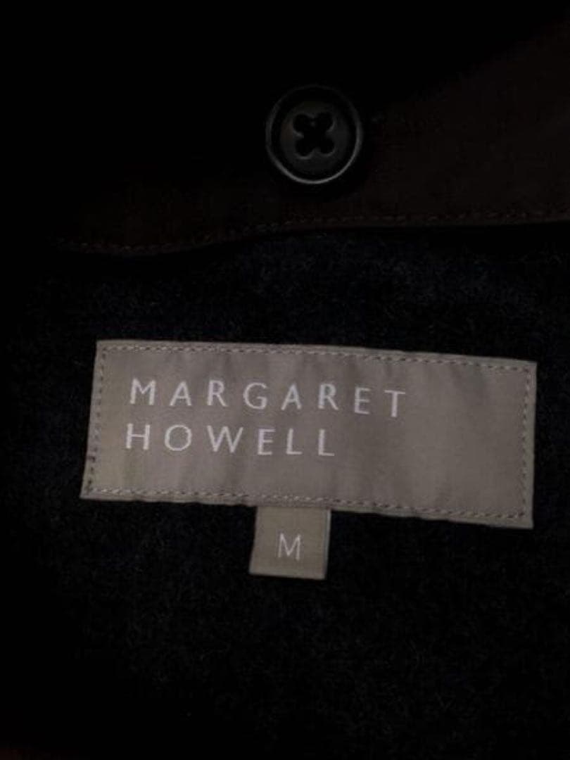 参価約9.5万【マーガレットハウエル】オイルドコットンフィッシュテールパーカー