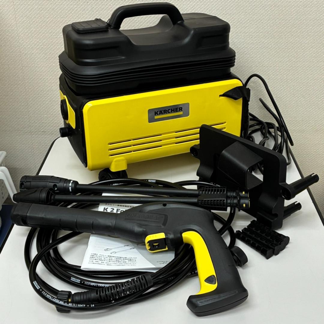 美品　ケルヒャー　タンク式高圧洗浄機 K2 Follow Me K　　26102