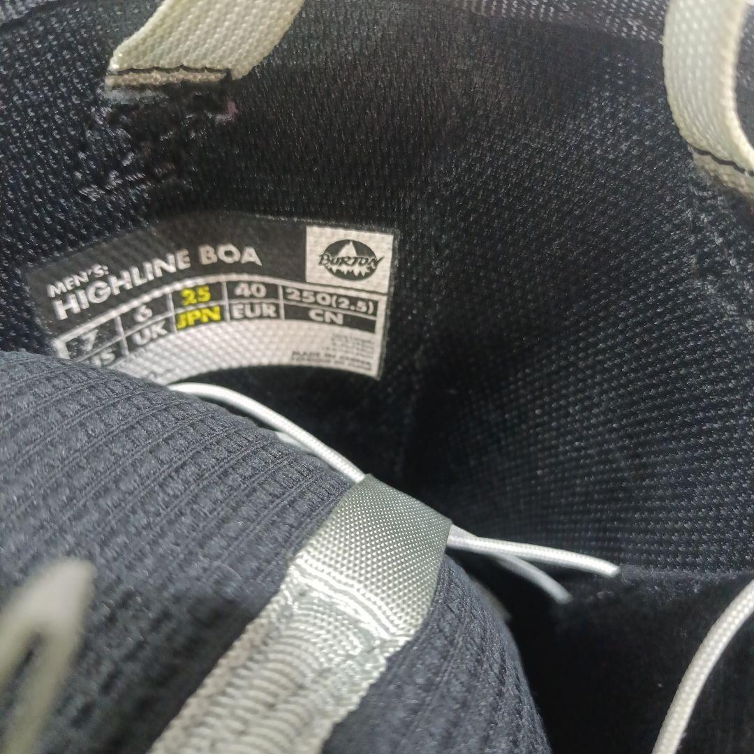 25cm■美品■BURTON HIGHLINE BOA