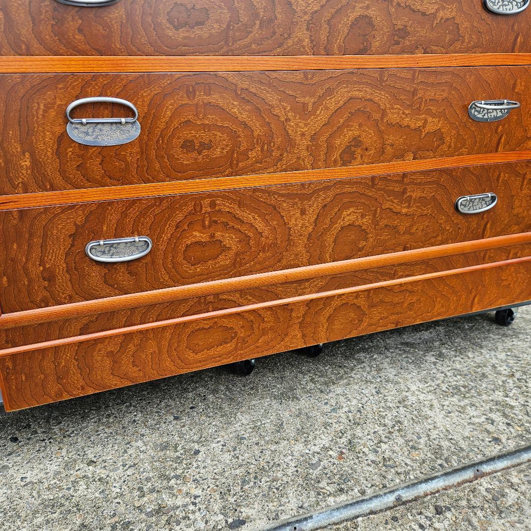 府中家具 欅 桐箪笥 和タンス 整理収納家具　AB619