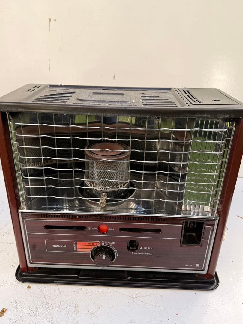 National 開放式石油ストーブ OS-224 レトロ ヴィンテージ