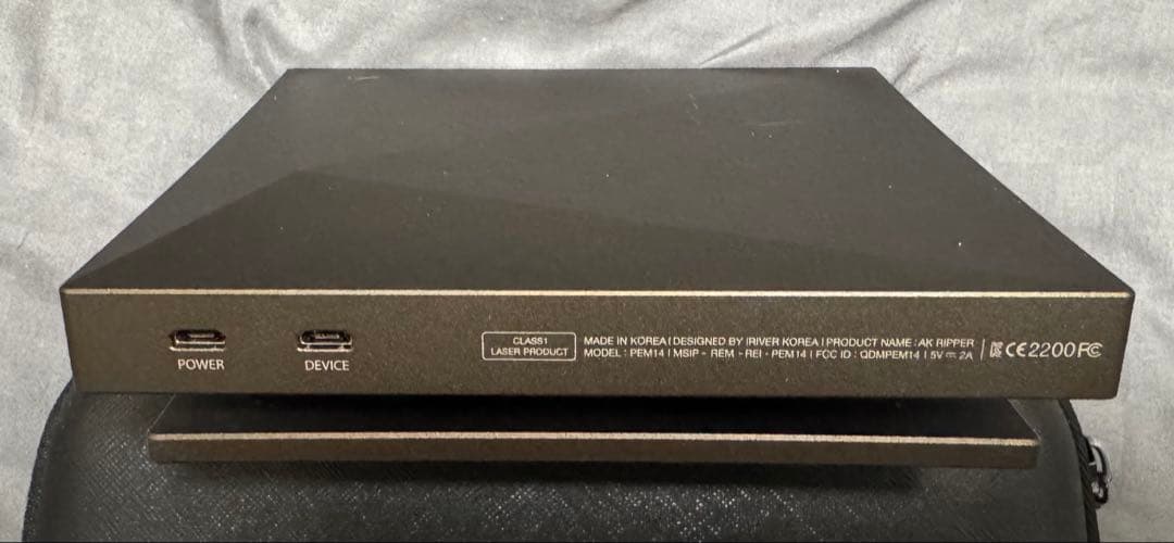 ak cd-ripper CDリッパー microB usbケーブル　ポーチ