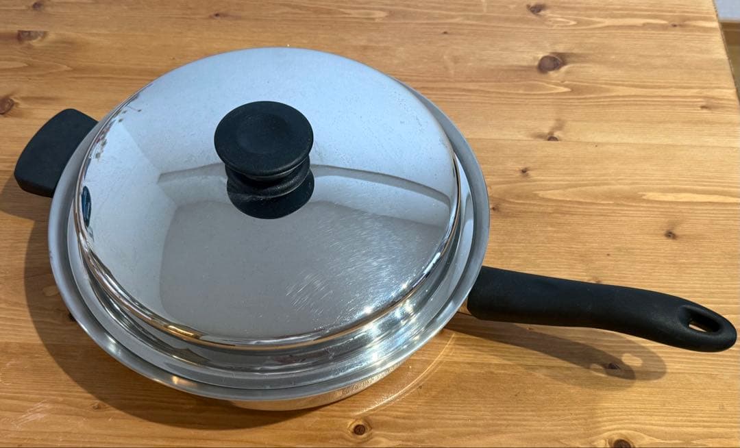 美品Amway アムウェイ鍋セット IHシチューパン、大フライパン