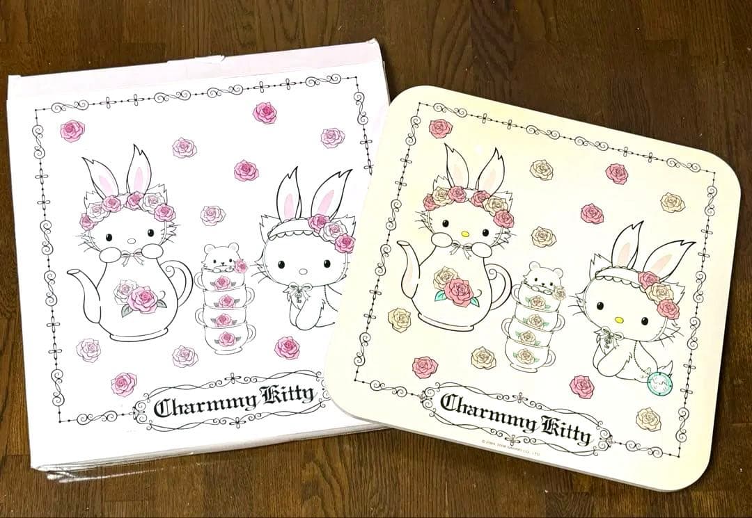 レア 希少 チャーミーキティ うさみみ ウサ耳キティピンク テーブル 机