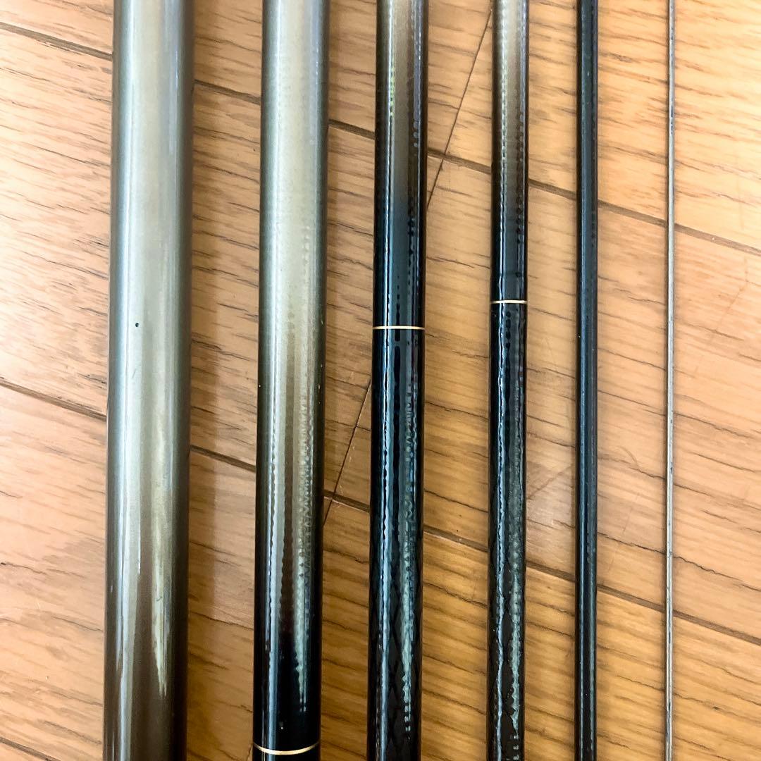 超希少 ダイワ 波紋粋 硬調 21尺 POWER MESH 和竿 ヘラ