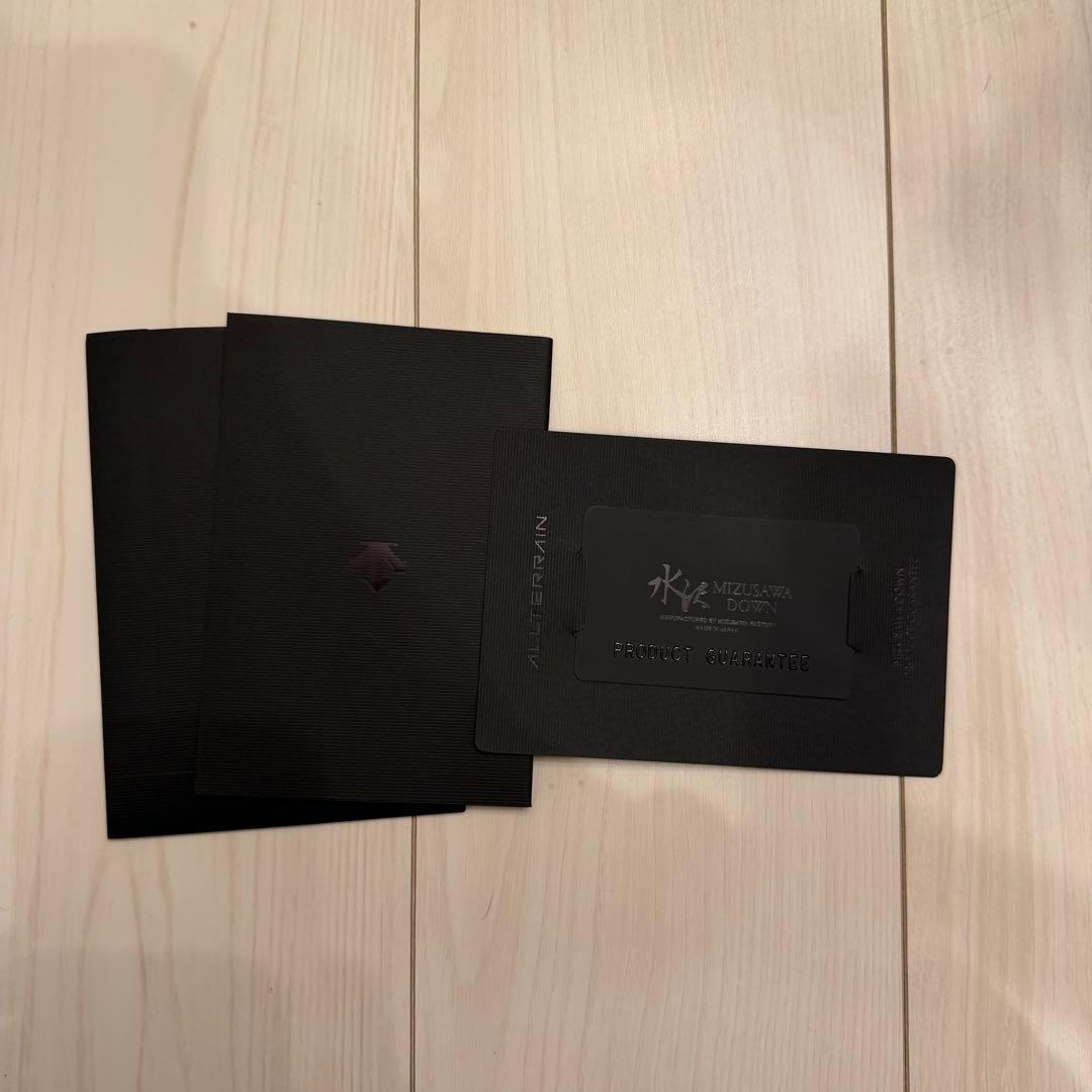 【新品】水沢ダウンオーバーサイズ マウンテニア ブラック 2025年 秋冬　L