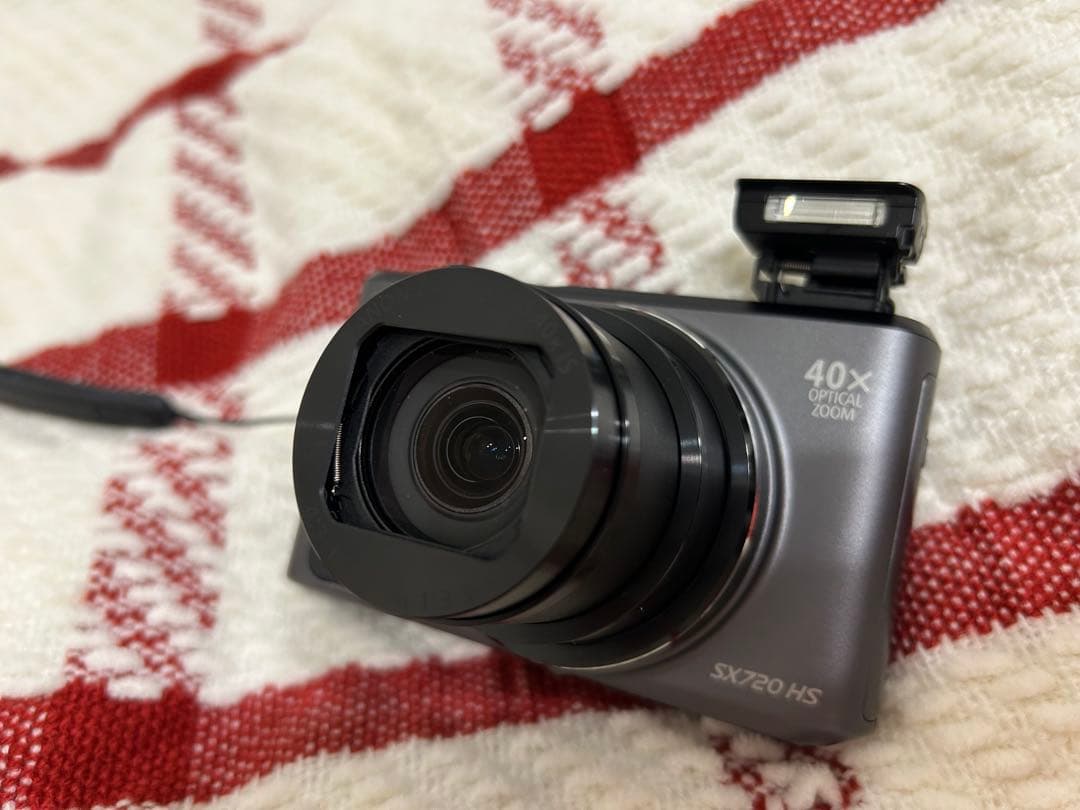 Canon SX720 HS コンパクトデジタルカメラ　ブラック　ケース・SD付