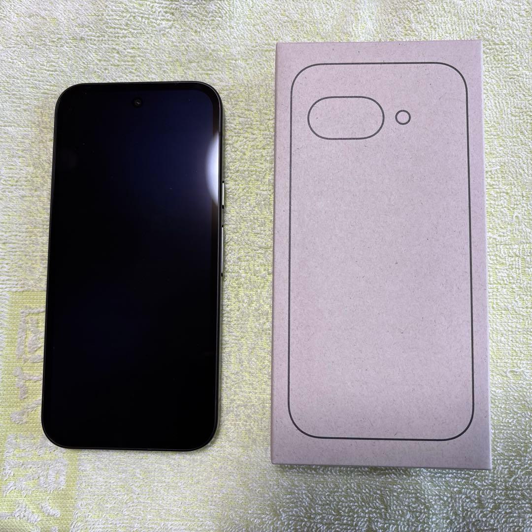 【開封のみ/新品】GooglePixel 9a 128GB 黒（オブシディアン）