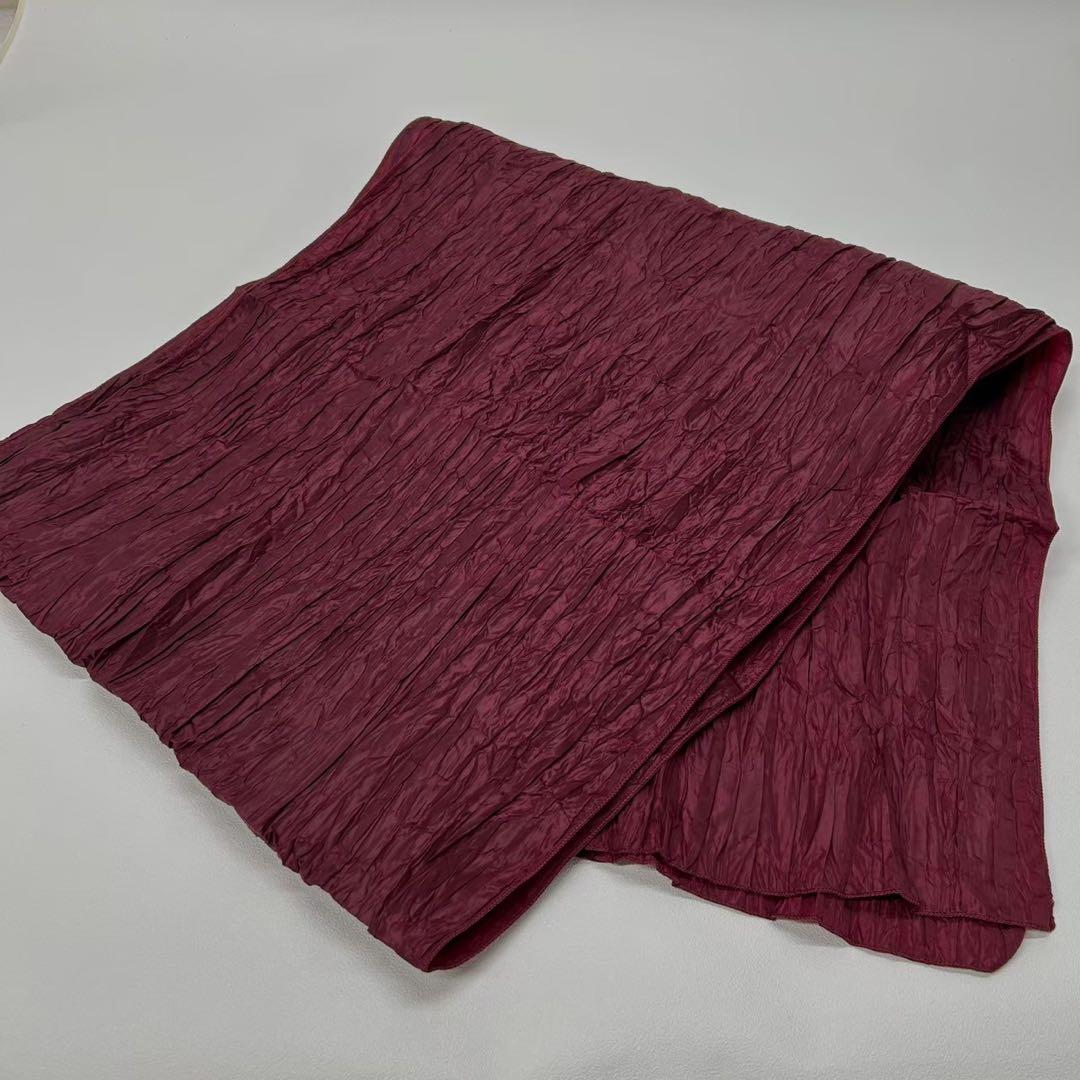 浴衣　大きめサイズ　浴衣 3L 牡丹　兵児帯　ボルドー　2点　新品　0713⑪