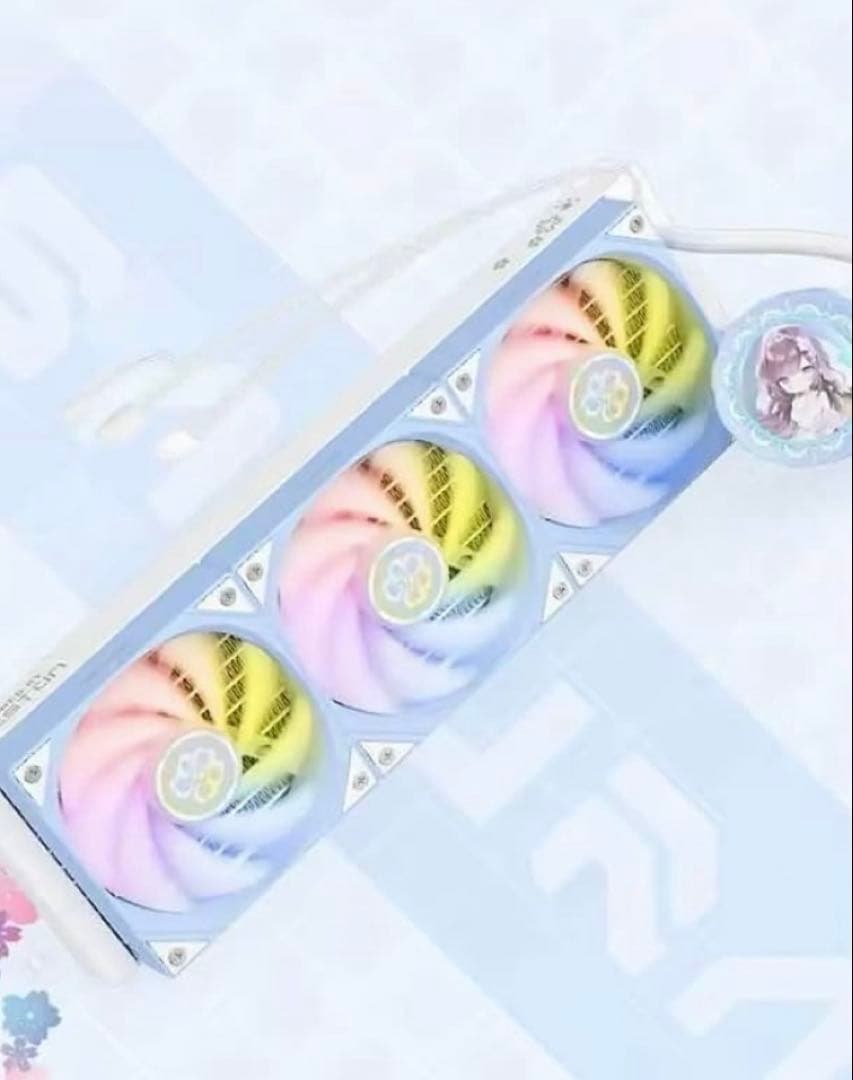 新品 水冷CPUクーラー 360mm YESTON YT-360 ARGB 櫻瞳