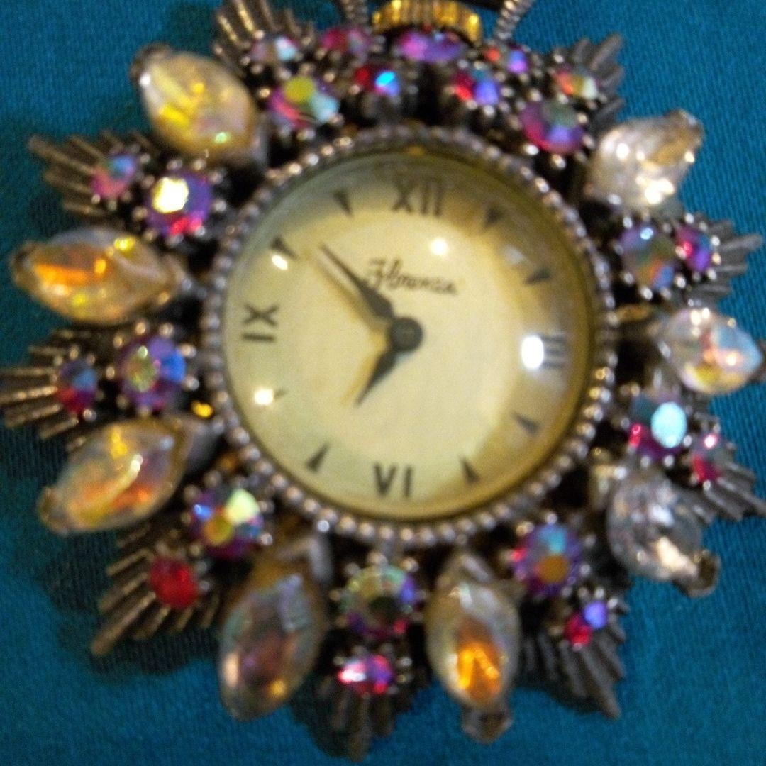 アンティークブローチ時計