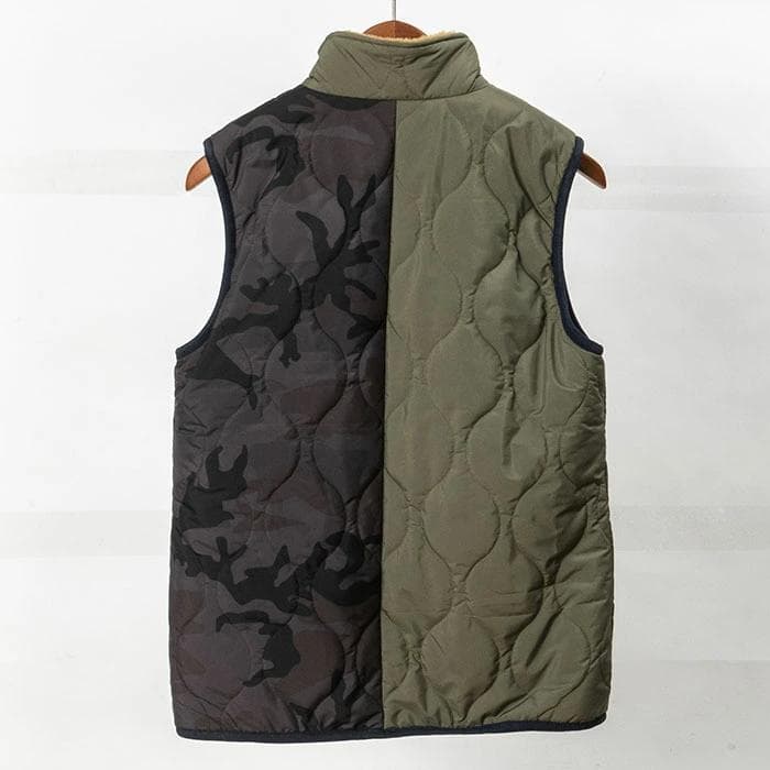 【新品未使用】トミーヒルフィガーフリースベスト (THMA369)OL　L