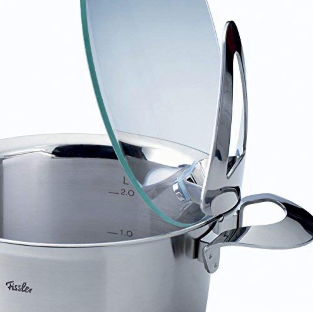 Fissler フィスラー ソレア24センチシチューポットガラス蓋付き