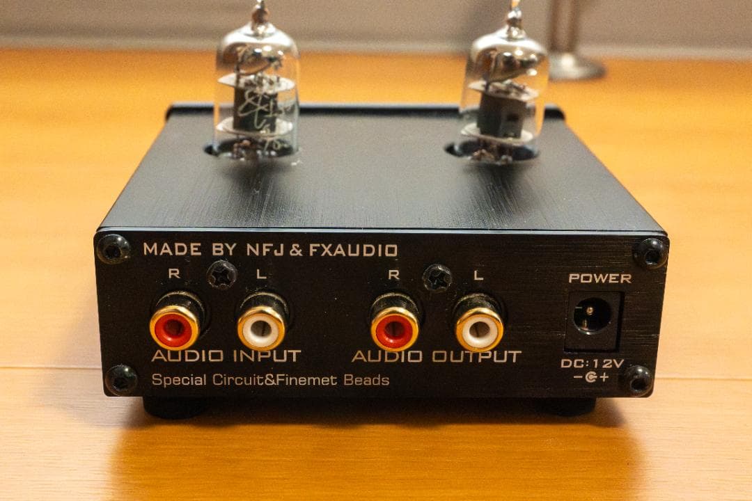 FX-AUDIO TUBE-01J 真空管12個つき