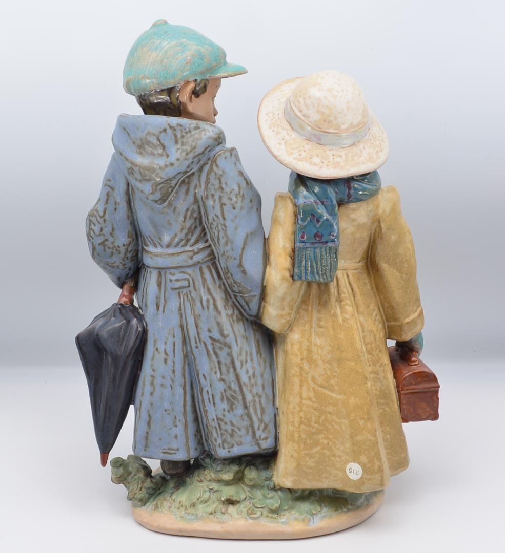 寒い日の登校　＃2242　★リヤドロ　スペイン　グレスコレクション　ヴィンテージ