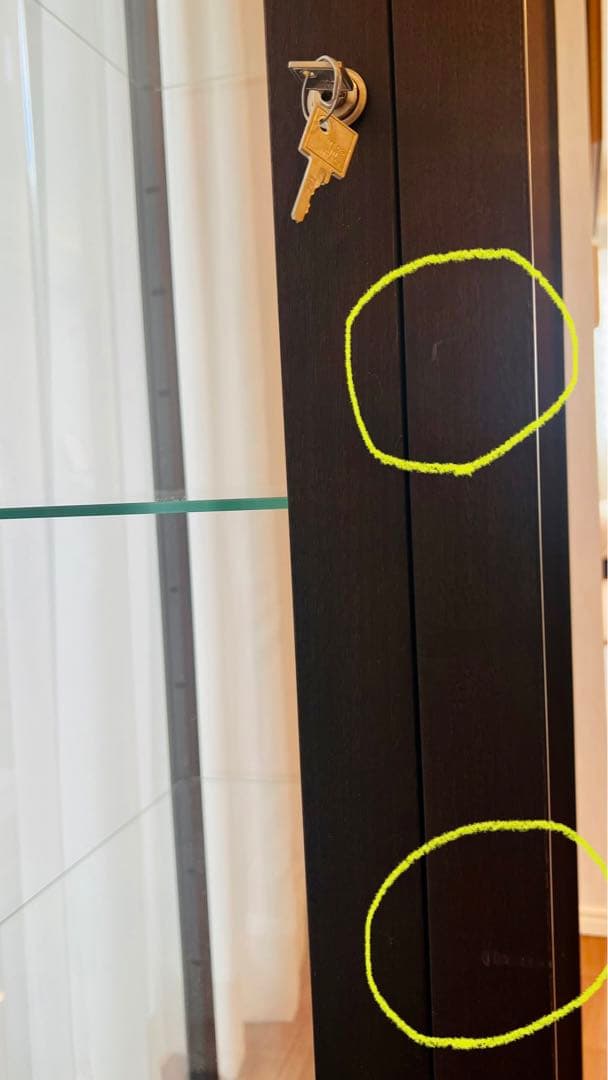 希少ポラダ PORADA ガラスキャビネット CUP BOAD