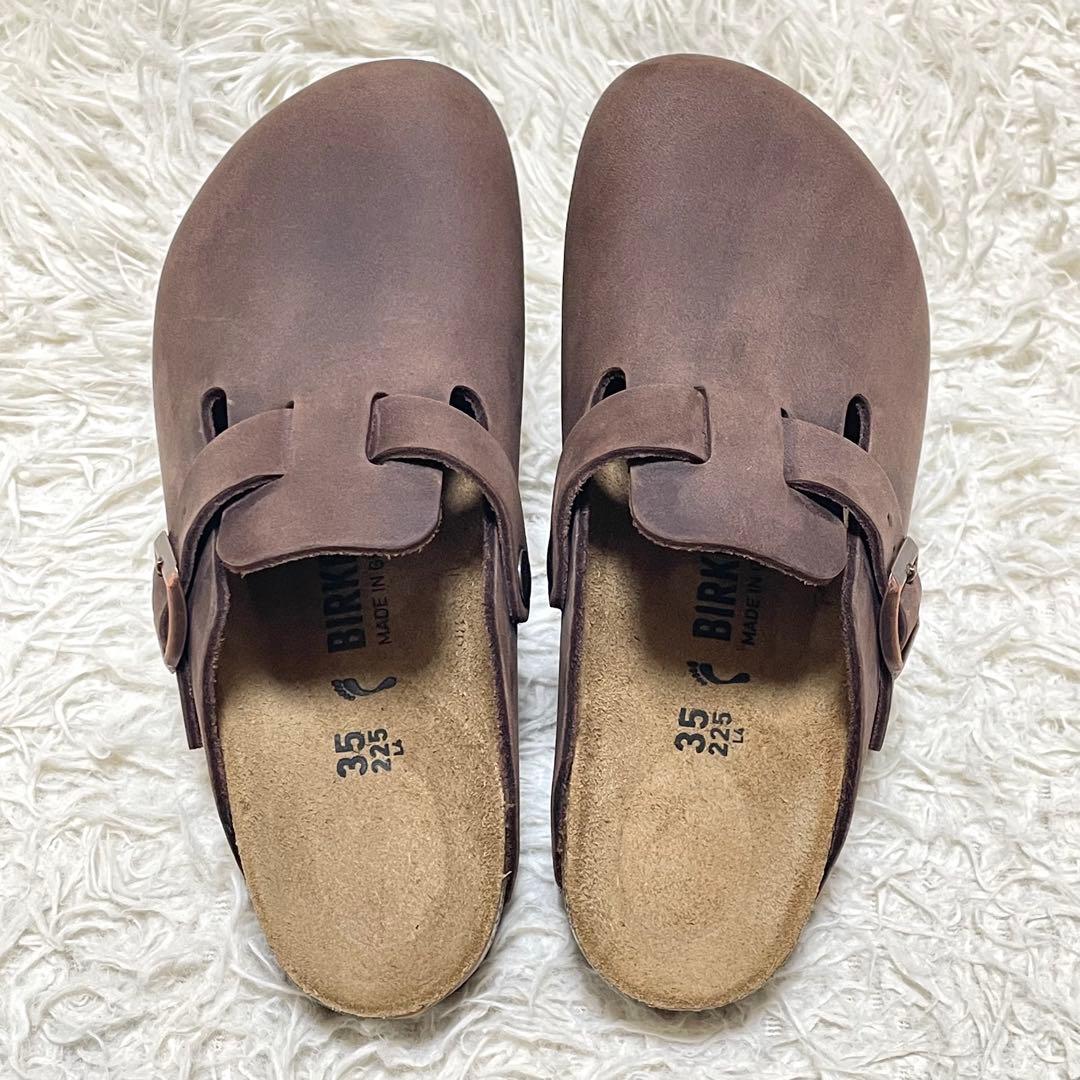 【極美品】BIRKENSTOCK BOSTON コンフォートサンダル 35
