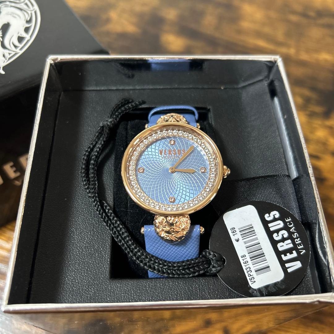 VERSUS VERSACE 青 時計