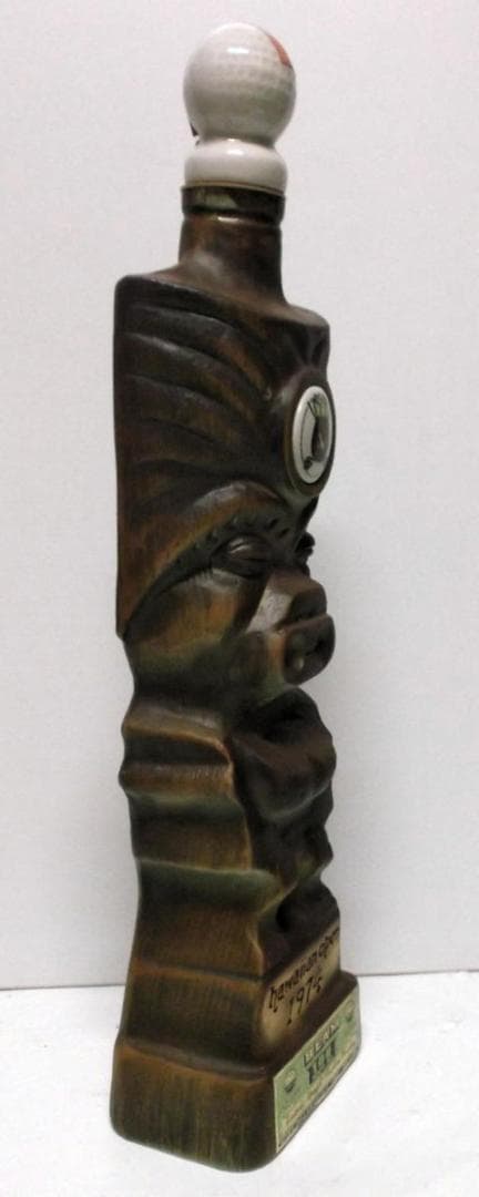 ★Tiki ティキ デカンター Jim Beam ハワイアン オープン ボトル