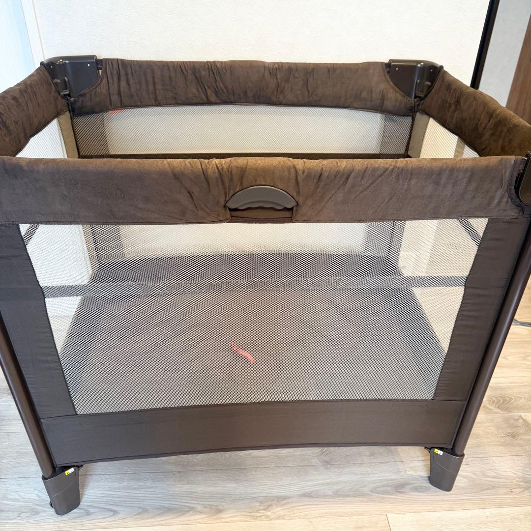 Aprica ココネルエアープラス ベビーベッド ブラウン 9X197CBWJ