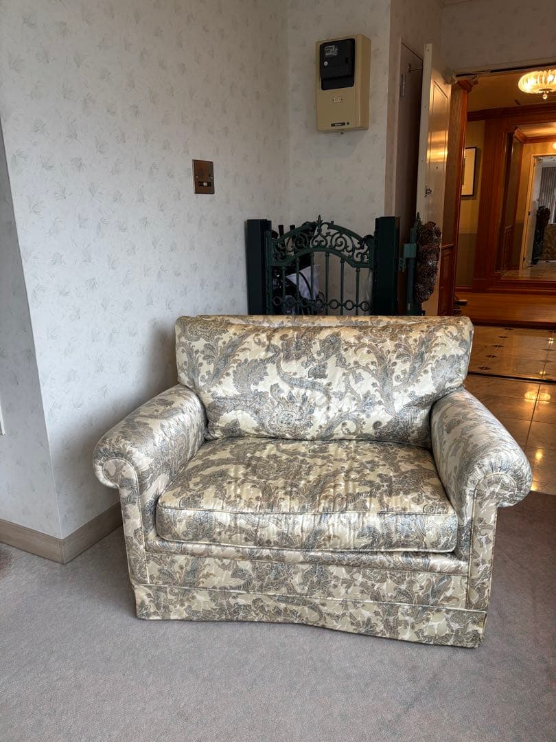 イタリア製 1人掛けソファベッド スリーパーソファタイプ