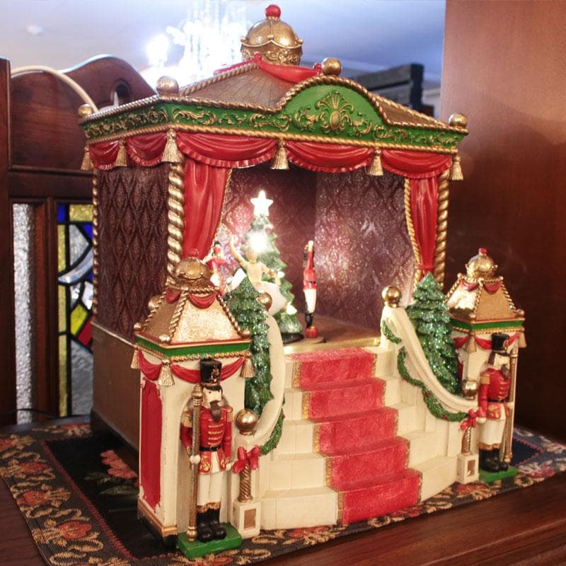 ナッツクラッカーシアターオルゴール クリスマス オーナメント 125-222