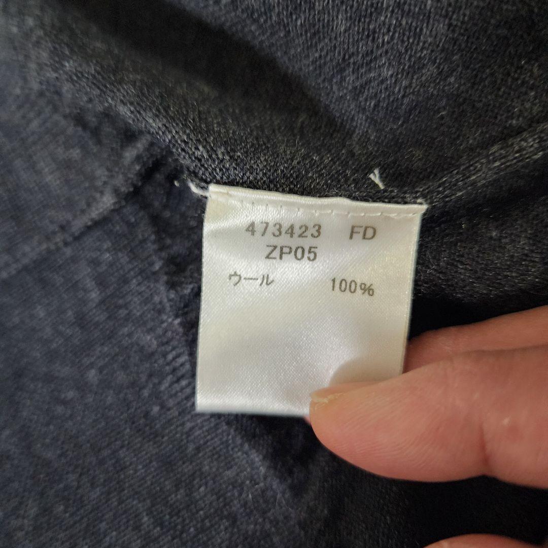 美品 ポールスミス ハイゲージ ニット ダブルジップ ドライバーズニット