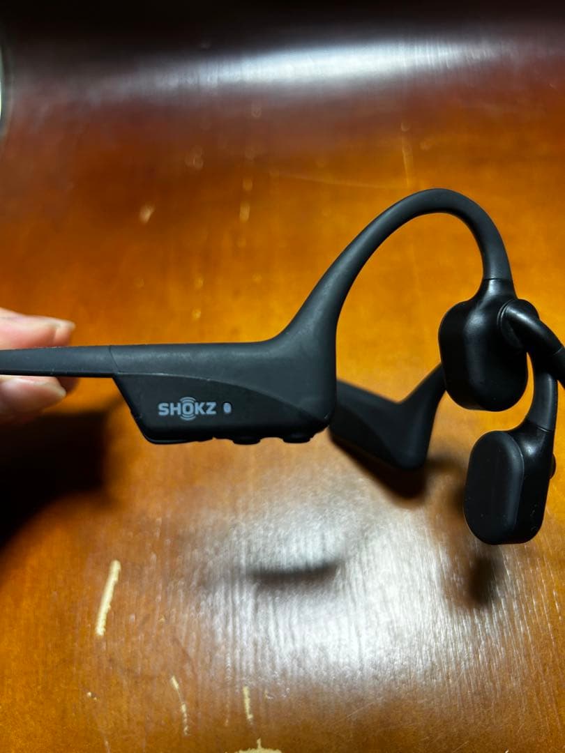 SHOKZ 骨伝導イヤホン ブラック 動作確認済み