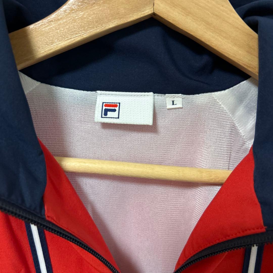 フィラテニスウェアジャケット、パンツセット　L