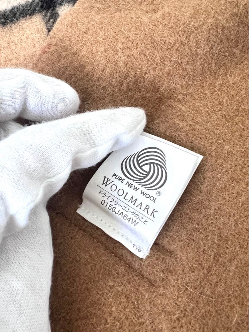 nanaBURBERRY バーバリー チェック柄ウールブランケット