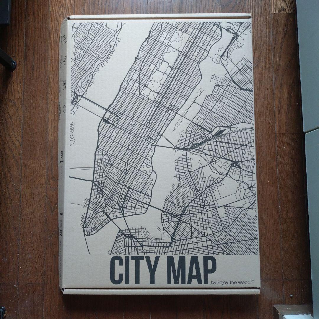 【TOKYO SLOW LIFE樋口氏】ENJOY THE WOOD 木製地図