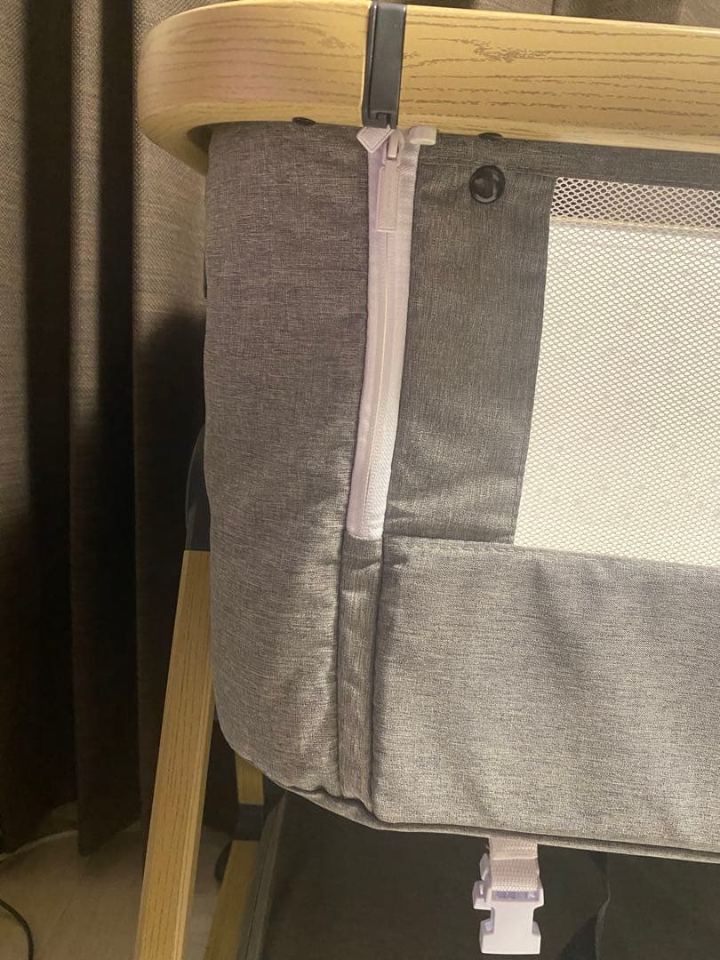 美品✨Maydolly ベビーベッド 乳幼児 添い寝ベッド 3in1キャスター付