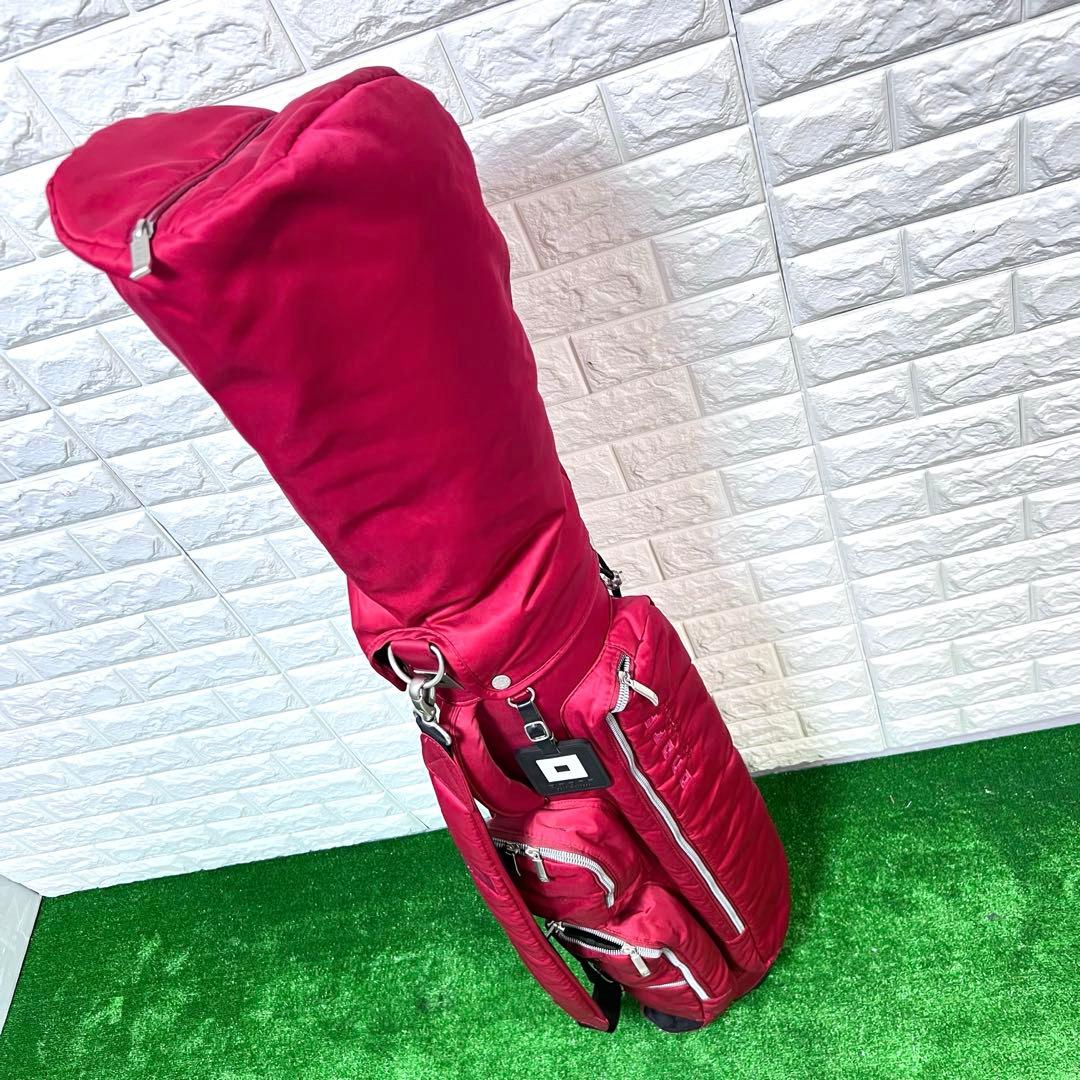 オノフ　onoff レディース　キャディーバッグ　軽量　レッド　可愛い