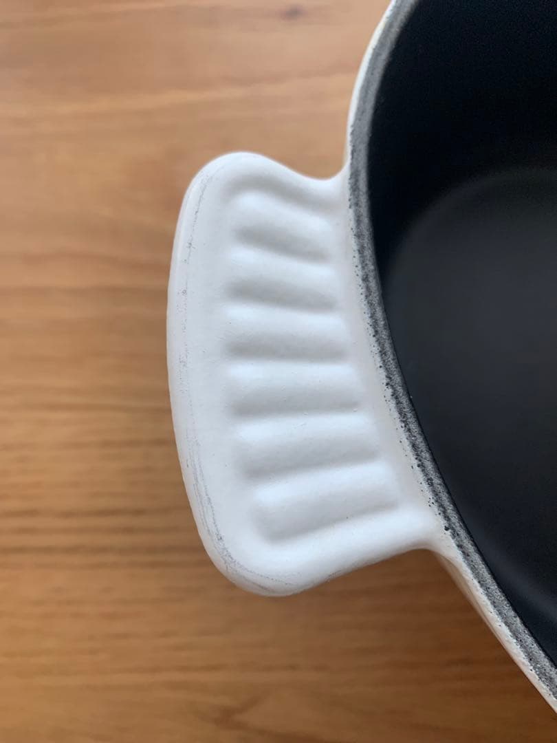 LE CREUSET★ハート型★ホワイト