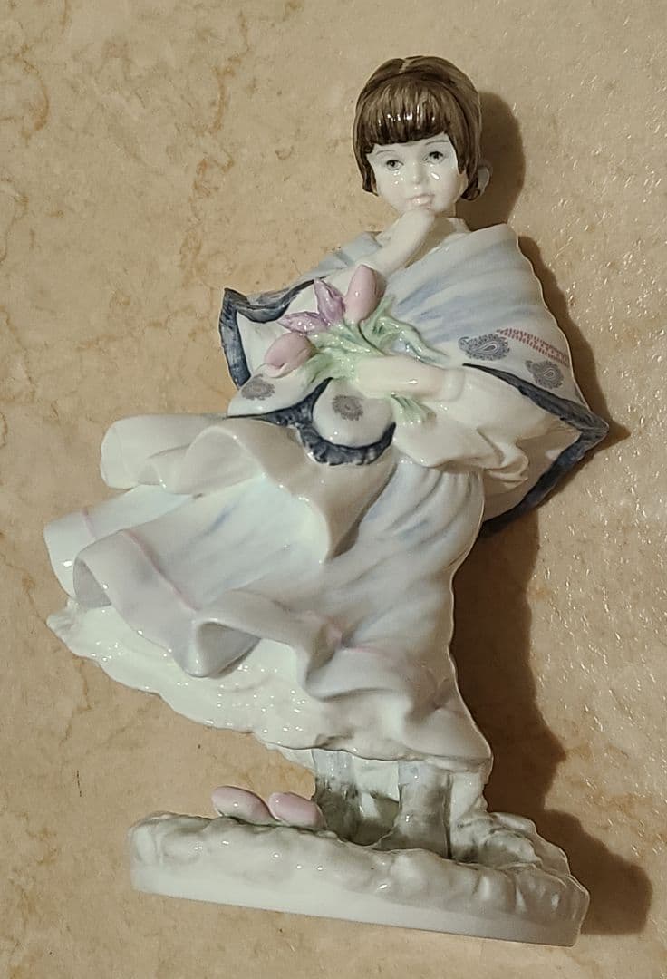 コールポート フィギュリン Visiting Day