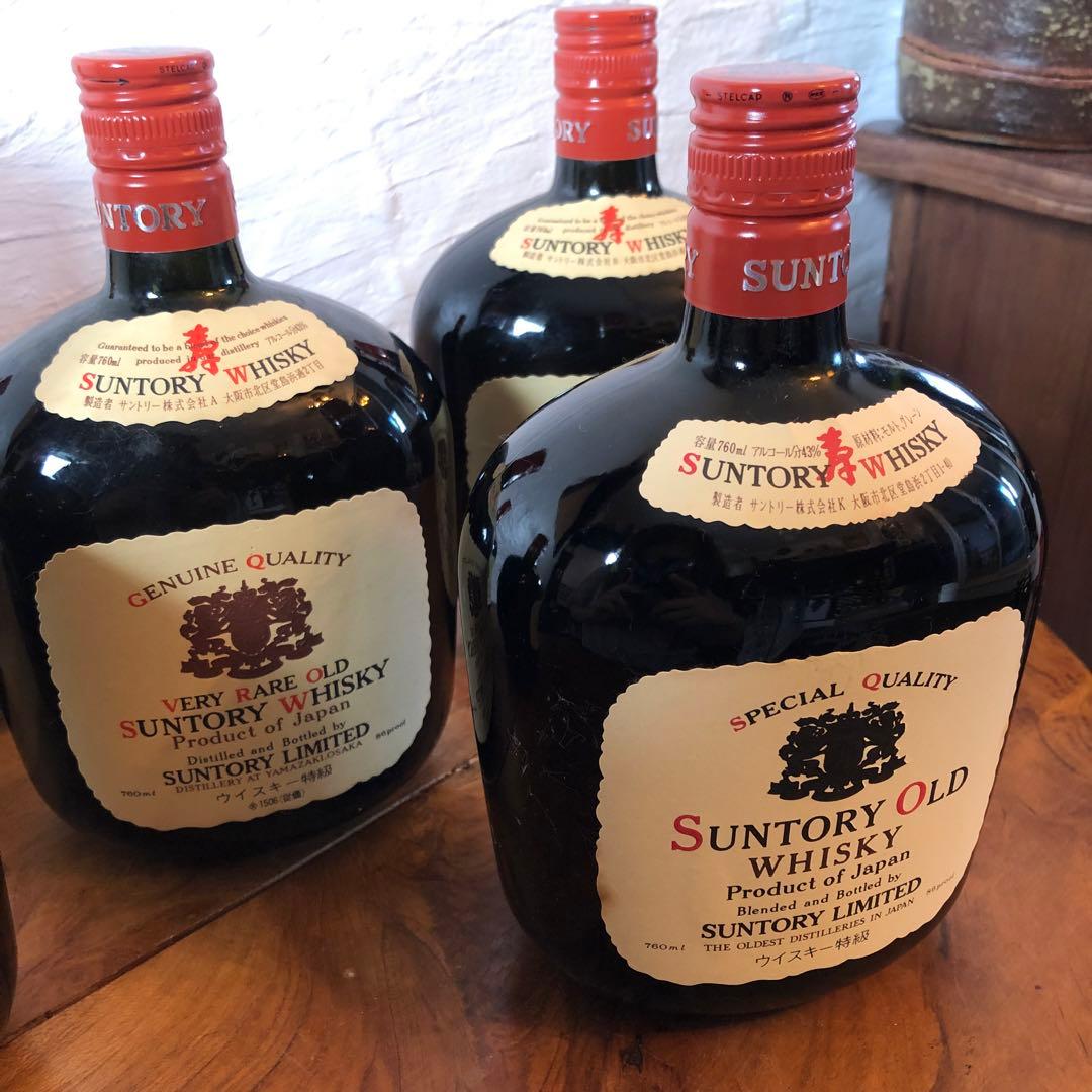 サントリー　オールド 特級 寿 VERY RARE OLD 5本 J131135