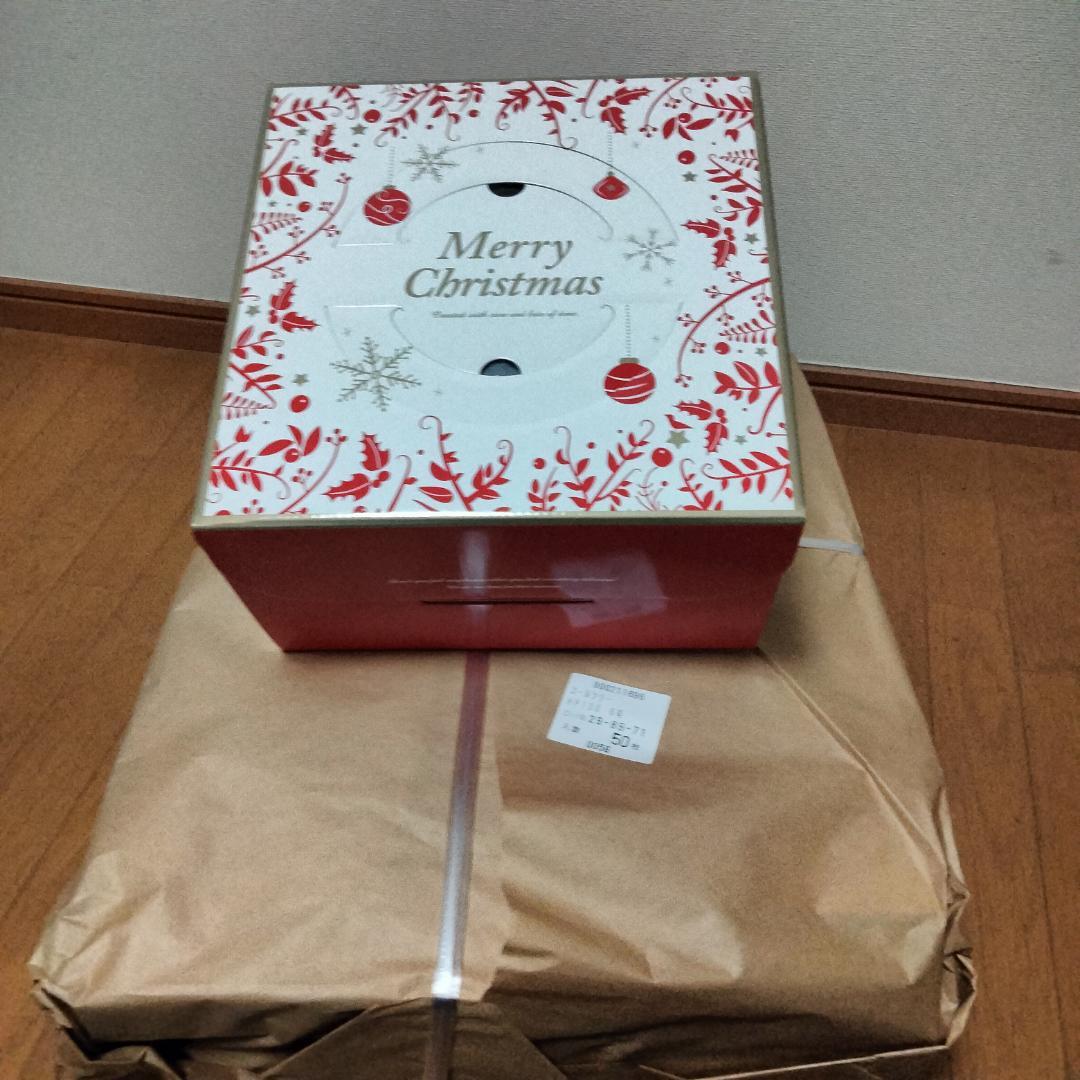 ※交渉成立商品※P【クリスマス】ケーキ箱6号2種類100個 セット