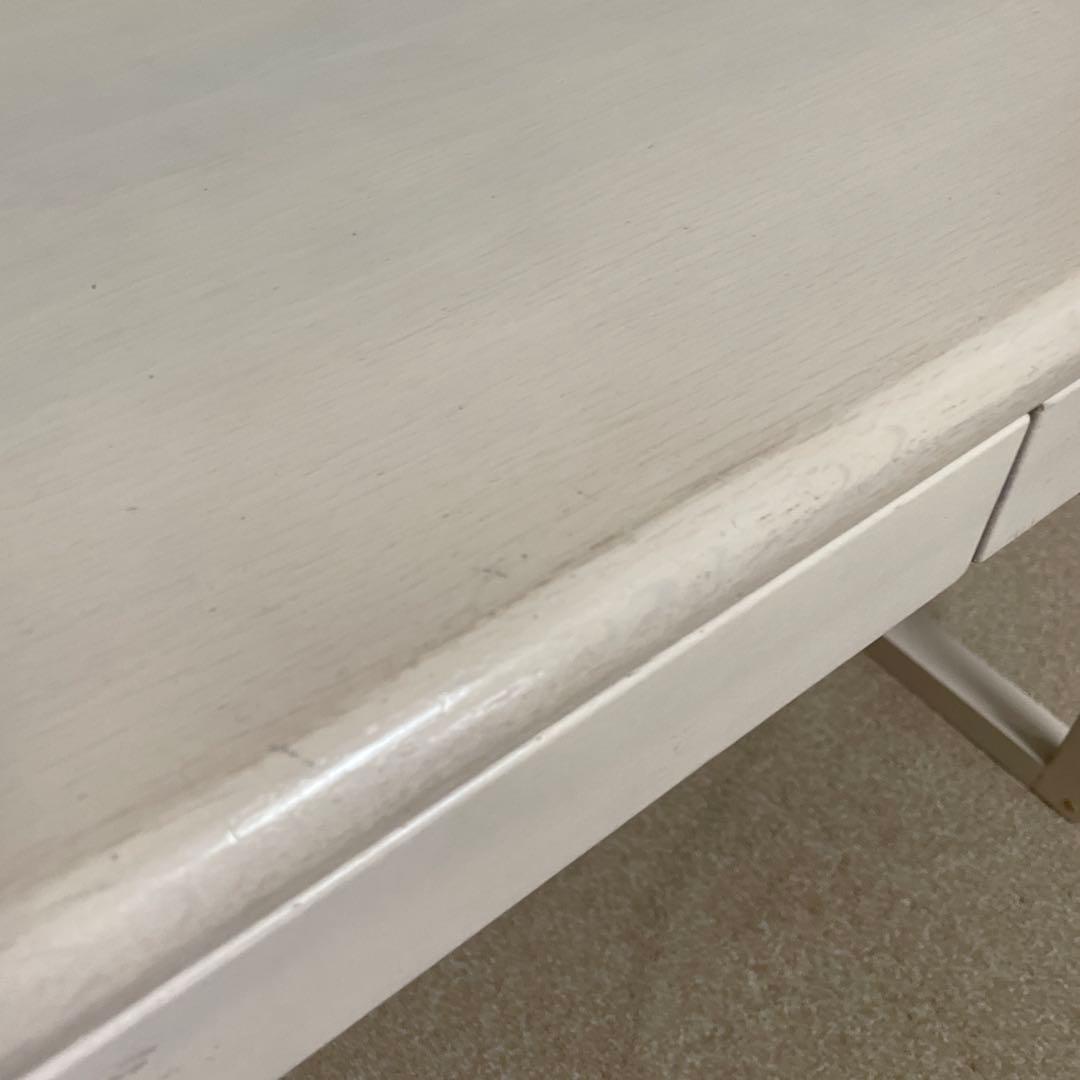 カリモク×ベネッセ学びデスク　ライトベージュ 木製デスク 2引き出し付き